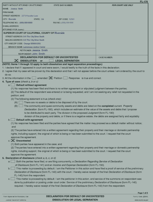 Riverside County Divorce Online — File for Divorce in California